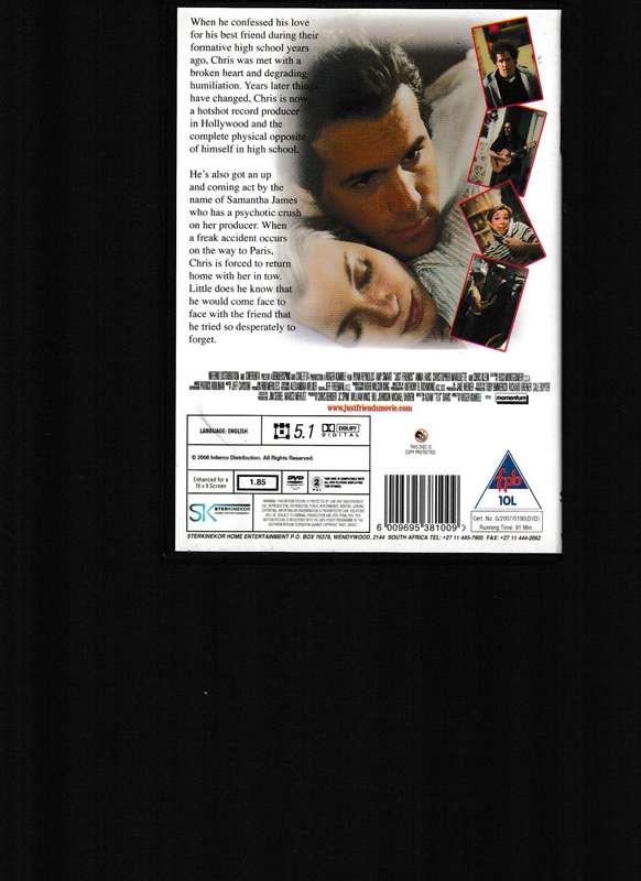 JUST FRIENDS DVD