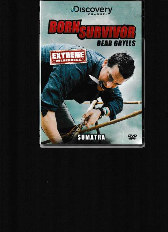 BORN SURVIVOR, BEAR GRYLLS 3 DVD BOX SET COLLECTION