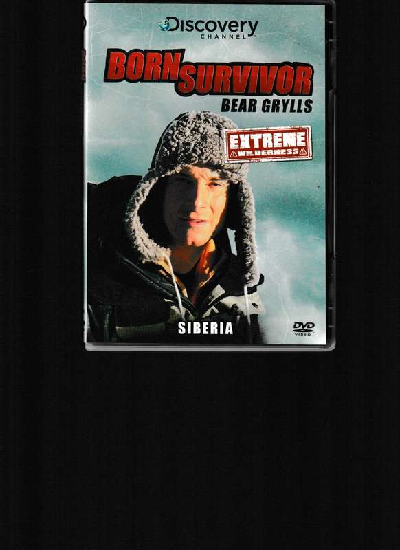 BORN SURVIVOR, BEAR GRYLLS 3 DVD BOX SET COLLECTION