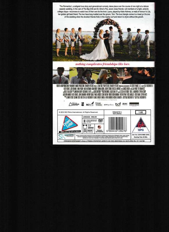 THE ROMANTICS DVD