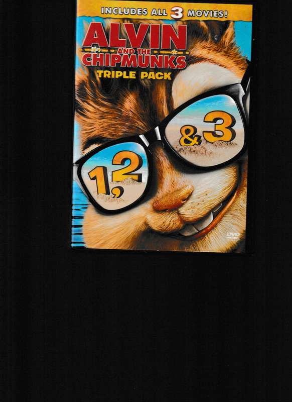 ALVIN AND THE CHIPMUNKS ALL 3 MOVIES ON DVD