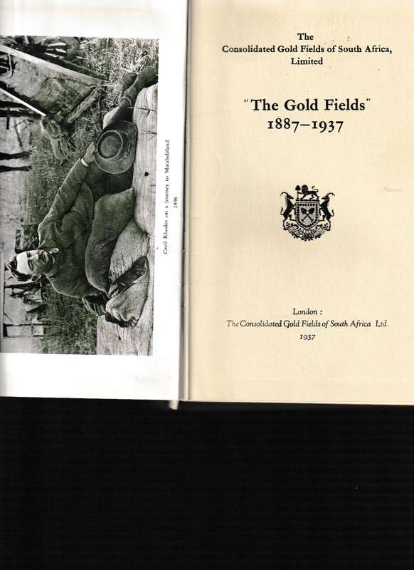 "THE GOLDFIELDS" 1887-1937