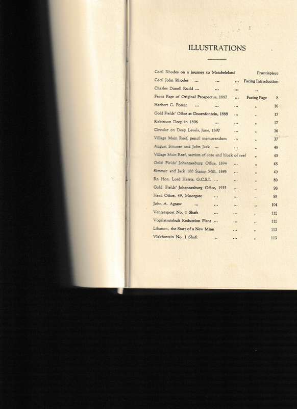 "THE GOLDFIELDS" 1887-1937