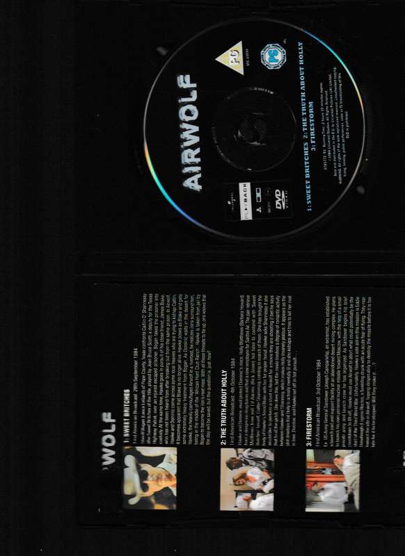 AIRWOLF VOLUME 1-4 DVD