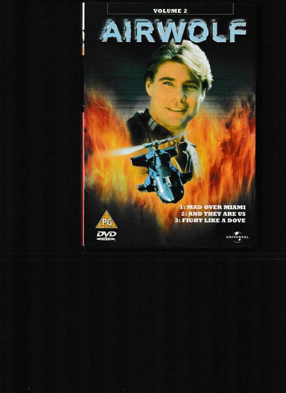 AIRWOLF VOLUME 1-4 DVD