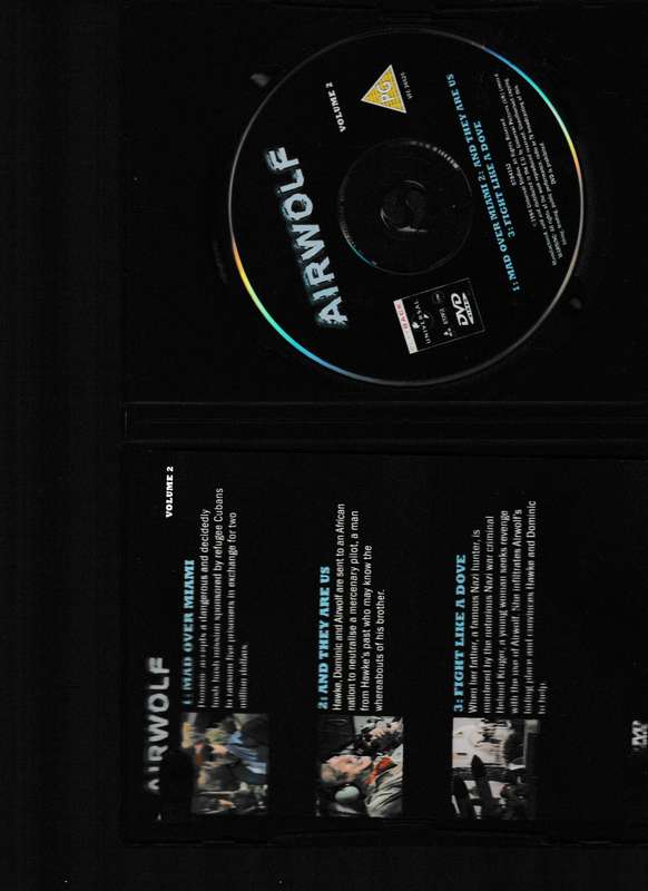 AIRWOLF VOLUME 1-4 DVD
