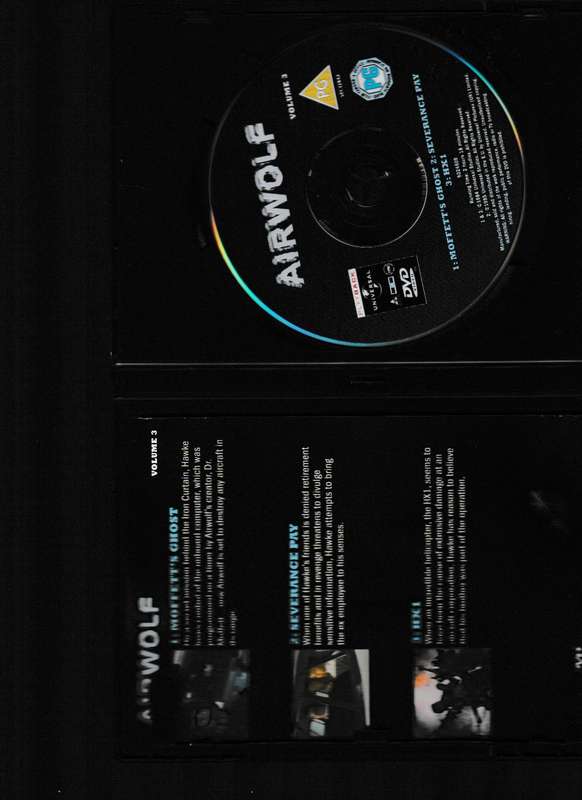 AIRWOLF VOLUME 1-4 DVD