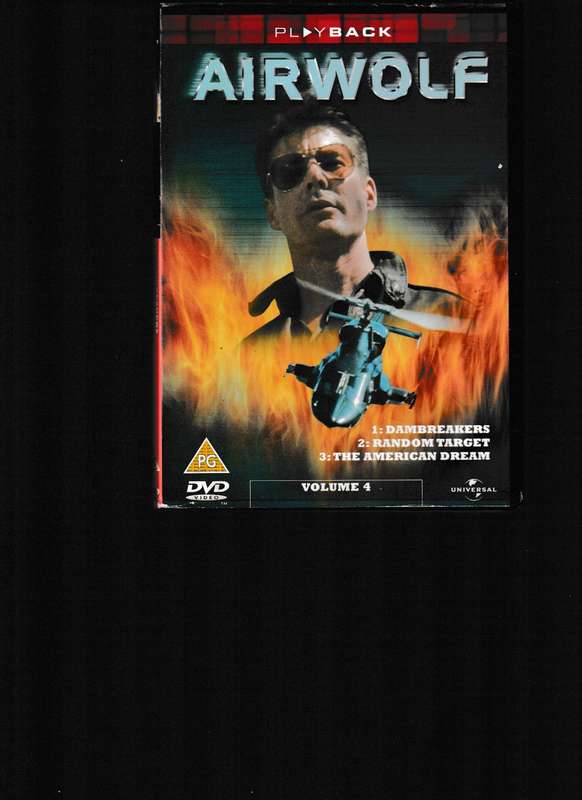 AIRWOLF VOLUME 1-4 DVD