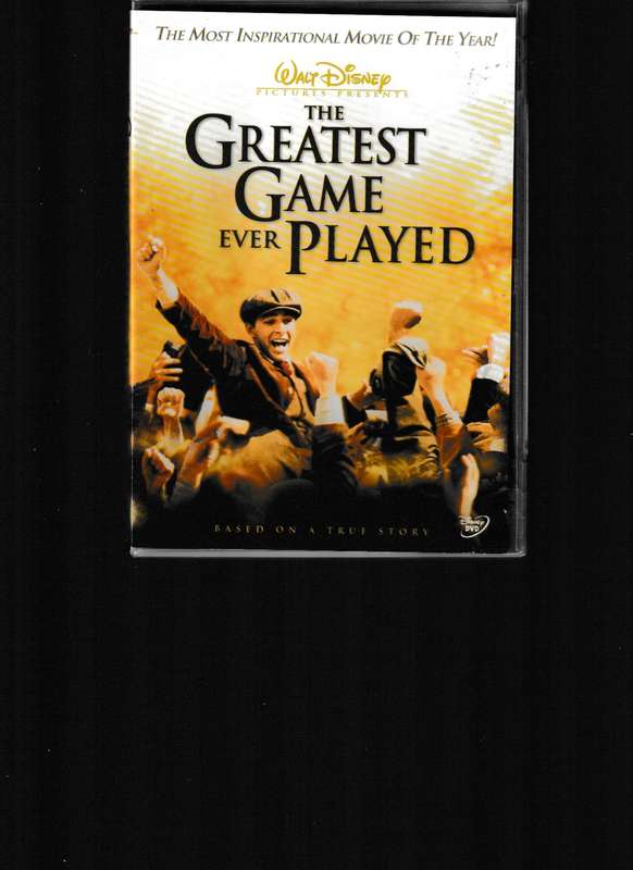 THE GREATEST GAME EVER PLAYED DVD