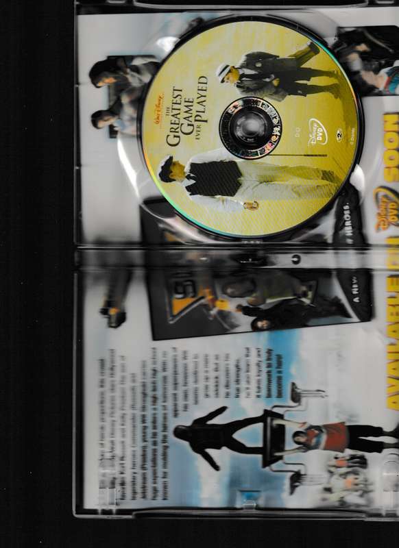 THE GREATEST GAME EVER PLAYED DVD