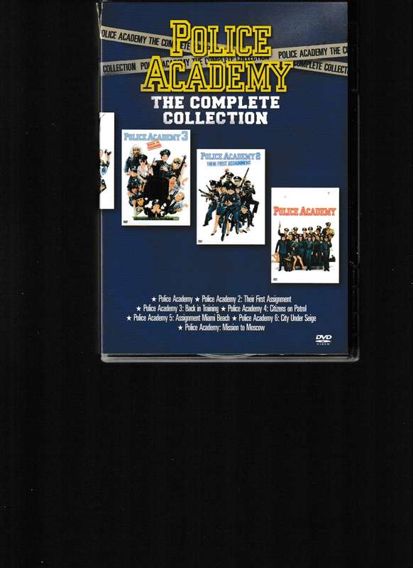 POLICE ACADEMY, THE COMPLETE COLLECTION 7 DVD SET
