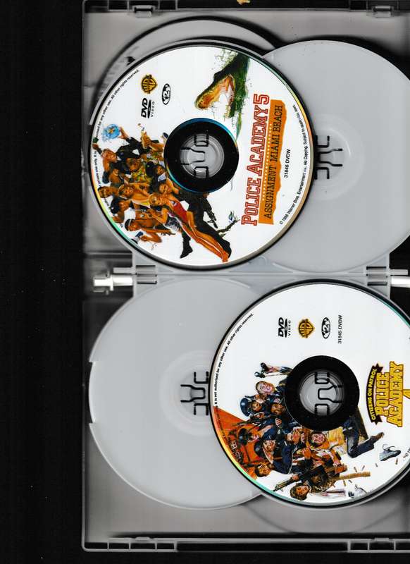 POLICE ACADEMY, THE COMPLETE COLLECTION 7 DVD SET
