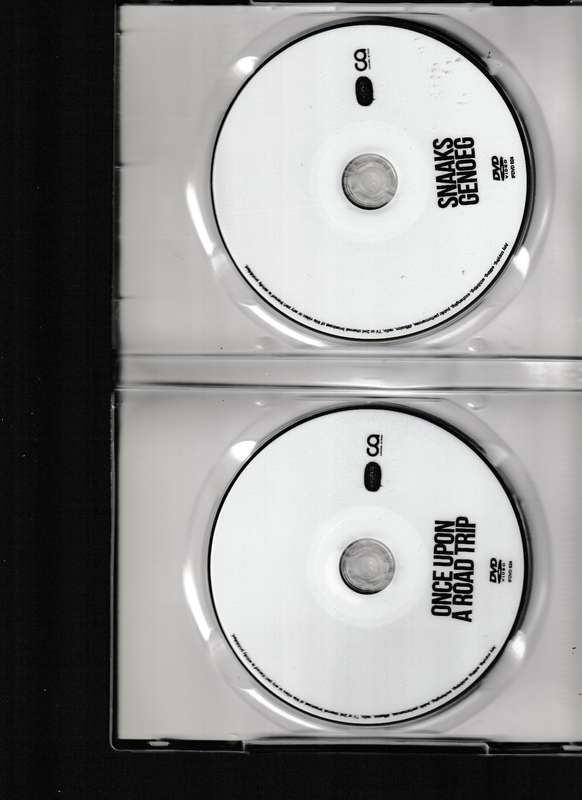 SNAAKS GENOEG EN ONCE UPON A ROAD TRIP DVD'S