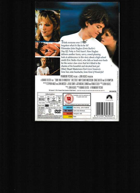 SOME KIND OF WONDERFUL DVD