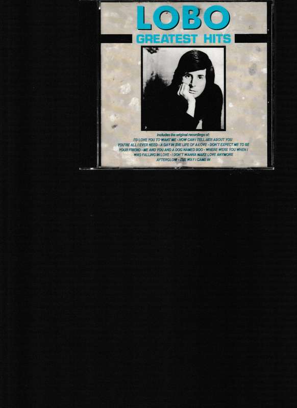 LOBO, GREATEST HITS CD