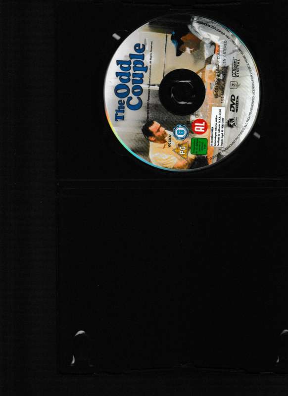 THE ODD COUPLE DVD