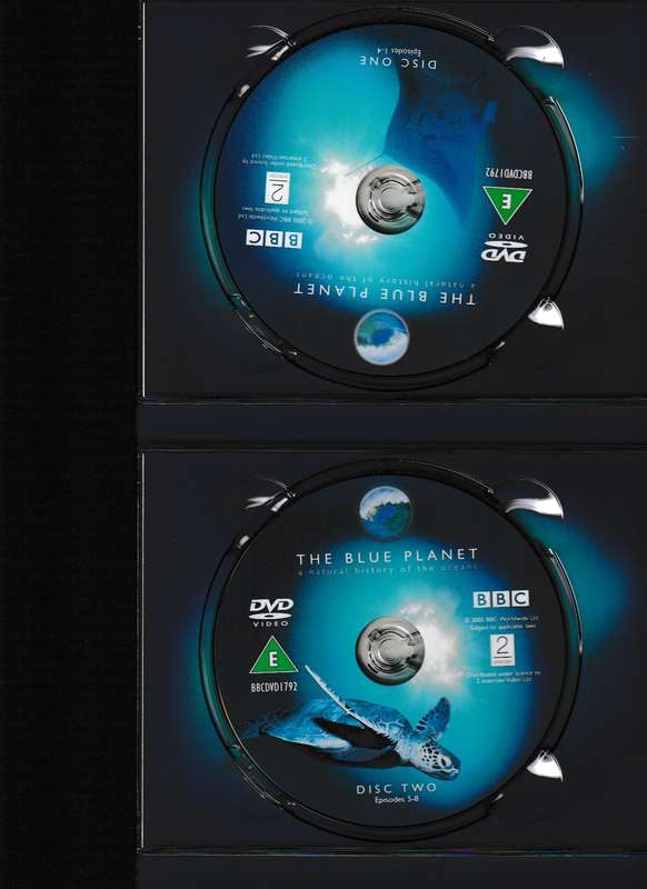 THE BLUE PLANET, SPECIAL EDITION 4 DISC DVD BOX SET