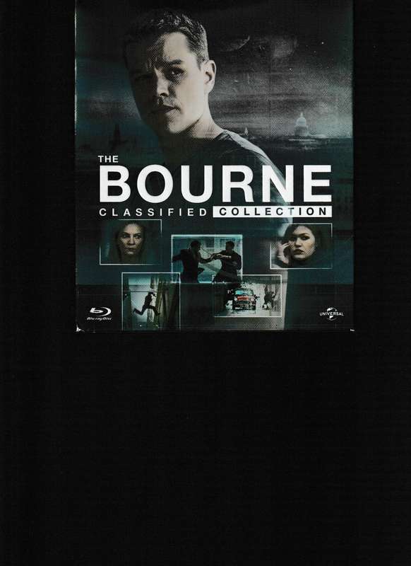 THE BOURNE CLASSIFIED COLLECTION 6 DISC BLU RAY BOX SET