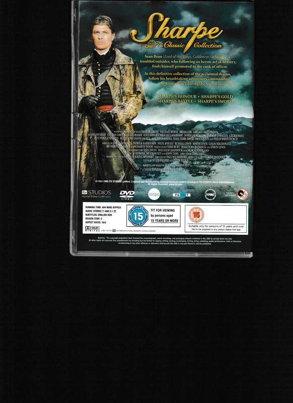 SHARPE, CLASSIC COLLECTION 8 DVD BOX SET