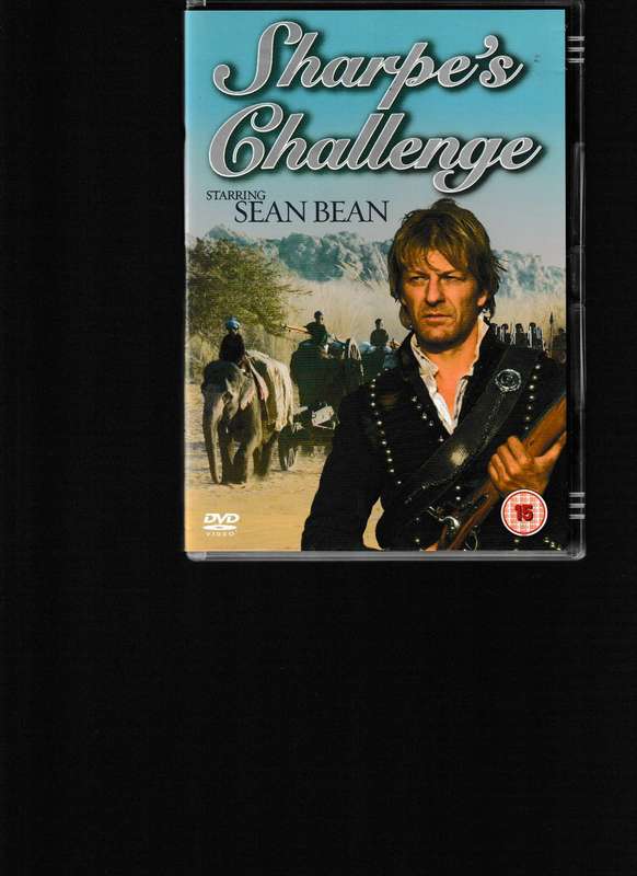 THE SHARPE, SHARPE'S PERIL and SHARPE'S CHALLENGE DVD BOX SET