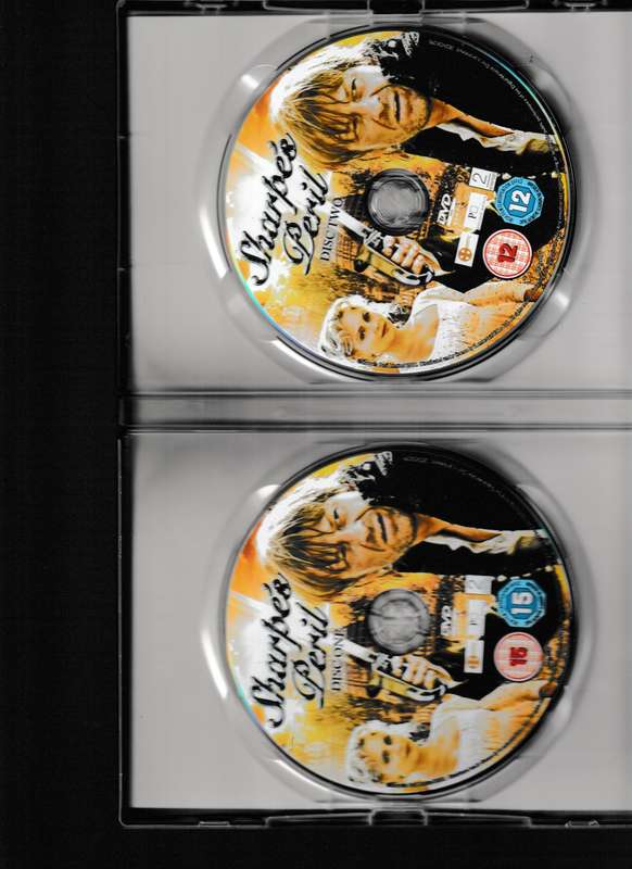 THE SHARPE, SHARPE'S PERIL and SHARPE'S CHALLENGE DVD BOX SET