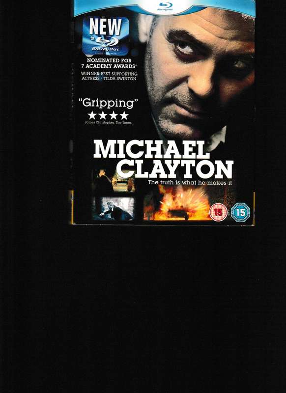MICHAEL CLAYTON, THE TRUTH IS WHAT HE MAKES IT BLU RAY