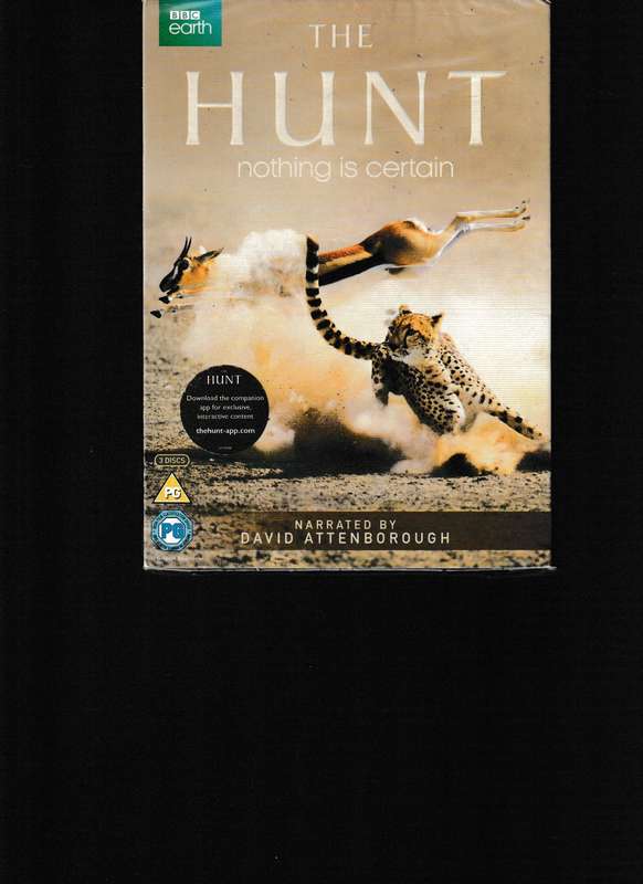 THE HUNT, NOTHING IS CERTAIN DVD