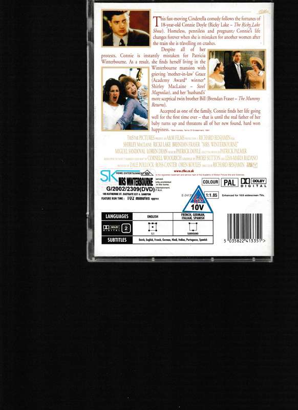 MRS. WINTERBOURNE DVD