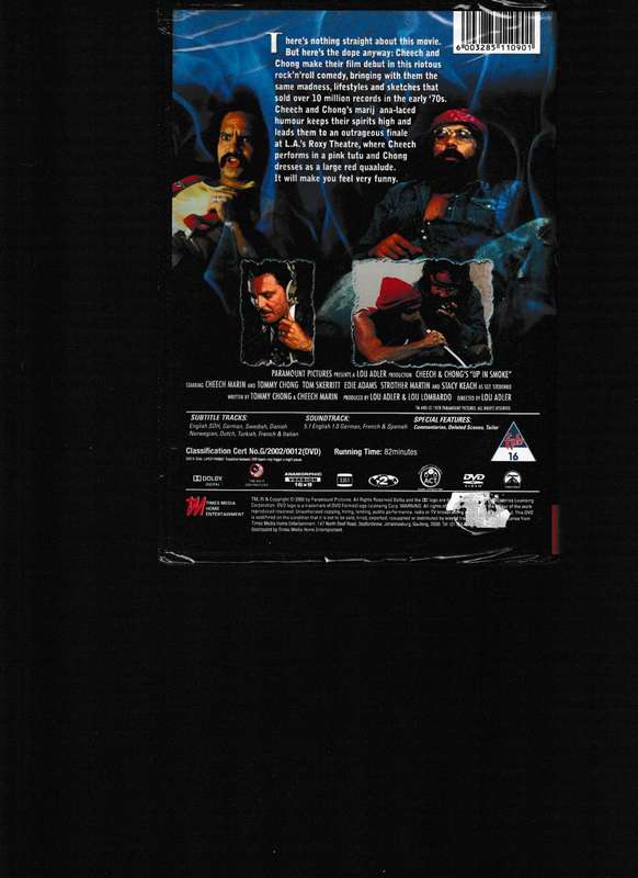 CHEECH & CHONG'S UP IN  SMOKE
