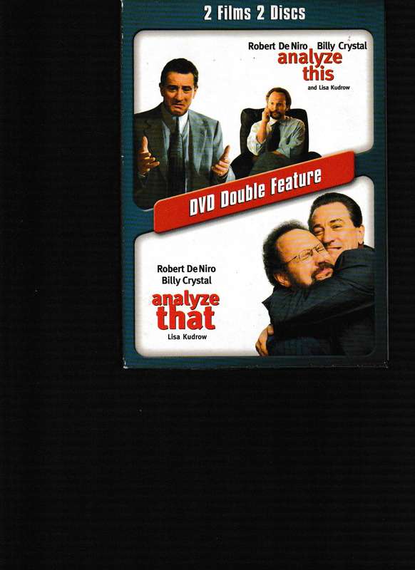ANALYSE THIS and ANALYZE THAT DVD 2 DVD BOX SET