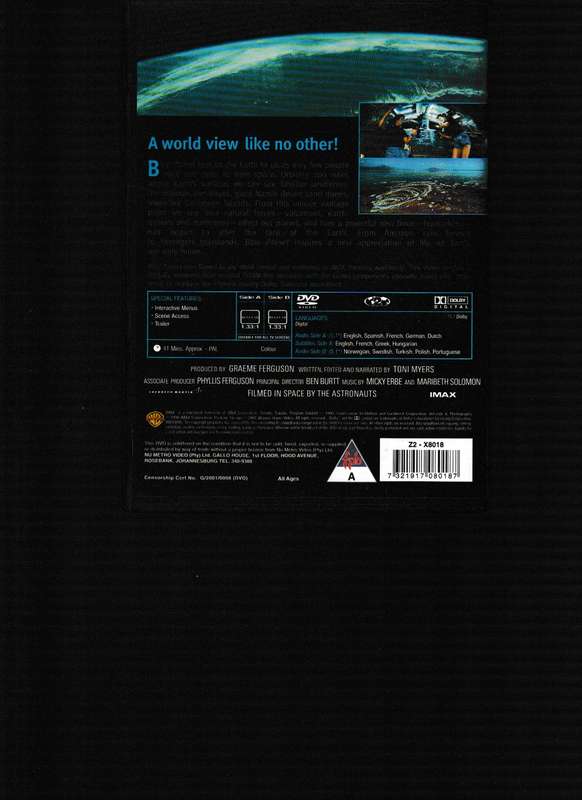 IMAX, BLUE PLANET DVD