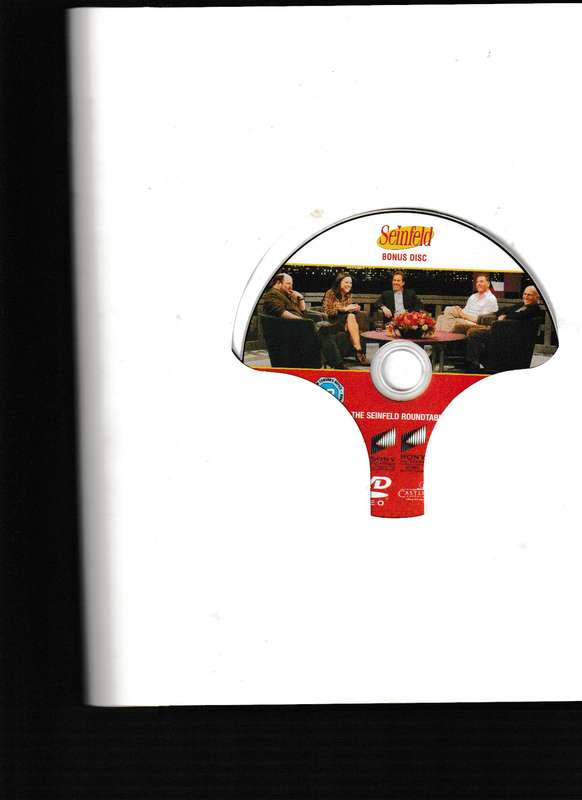 SEINFELD, ALL NINE SEASONS WITH 221 PAGE A4  COFFEE TABLE BOOK, 32 DISCS AND BONUS DVD HARDCOVER SET