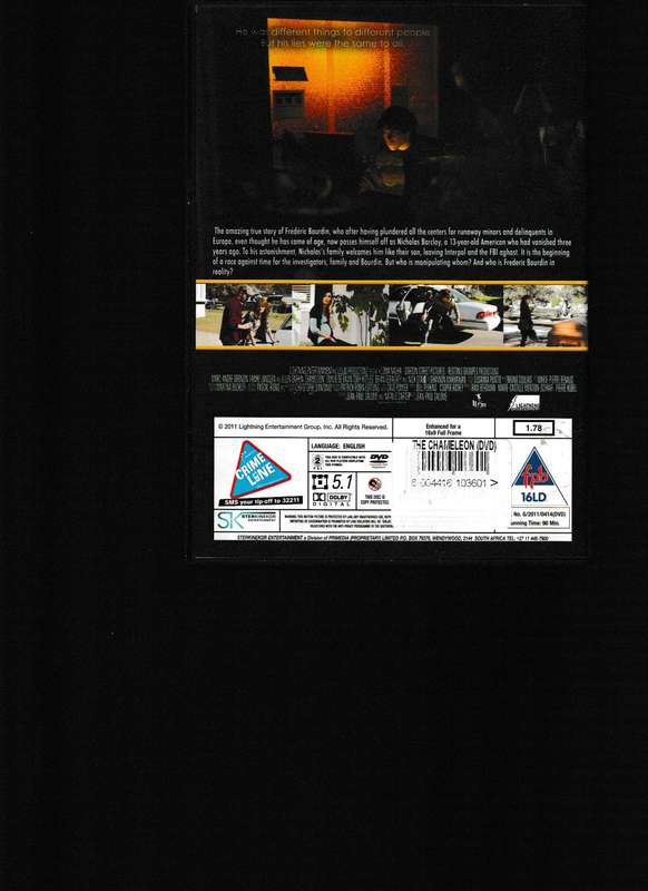 THE CHAMELEON DVD