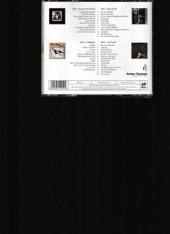 ANTON GOOSEN, VOLLEDIG 1978-1980 3 CD'S