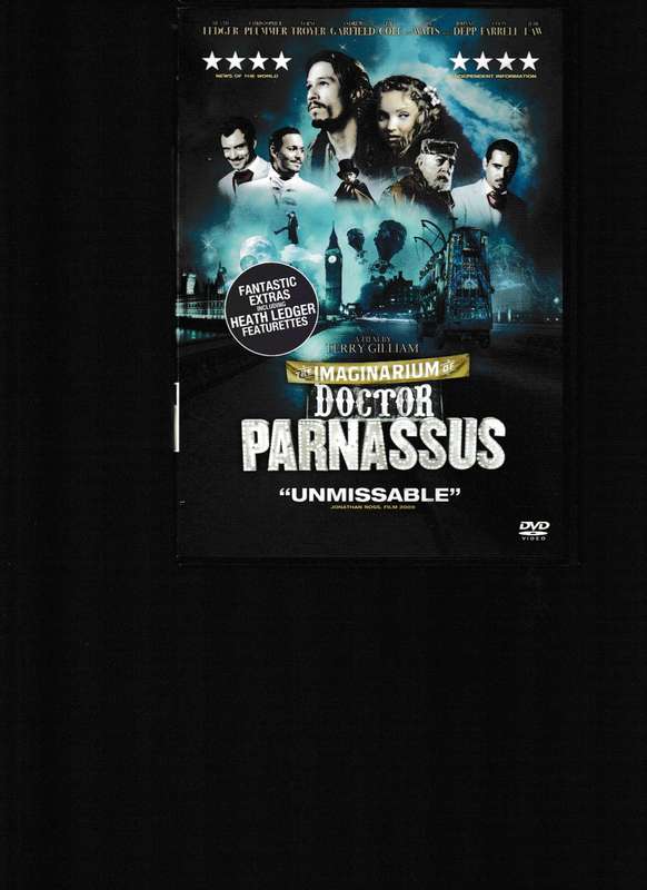 THE IMAGINARIUM OF DOCTOR PARNASSUS DVD