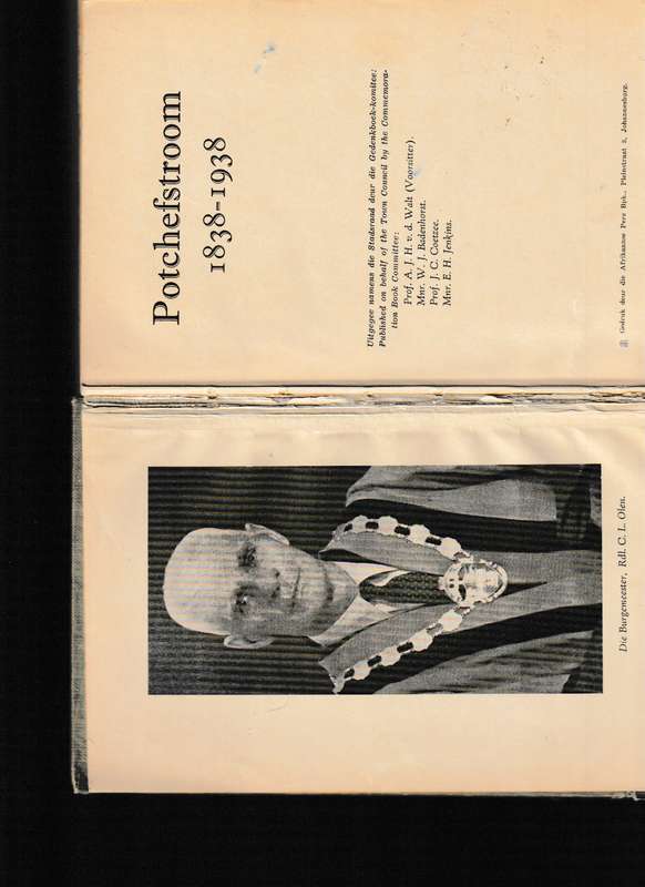 POTCHEFSTROOM 1838-1938