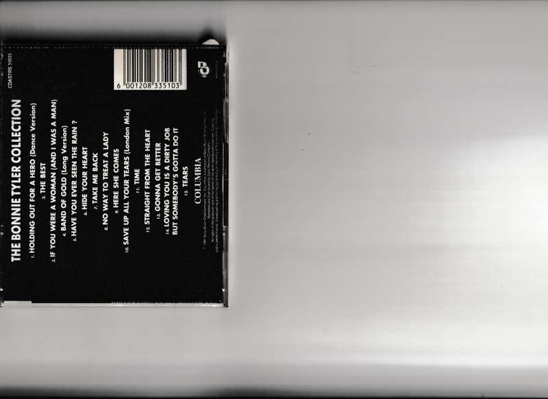 THE BONNIE TYLER COLLECTION CD