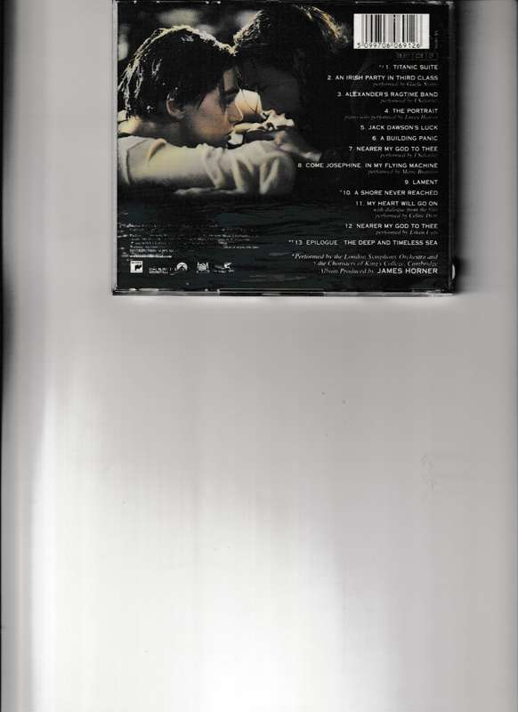 BACK TO TITANIC CD