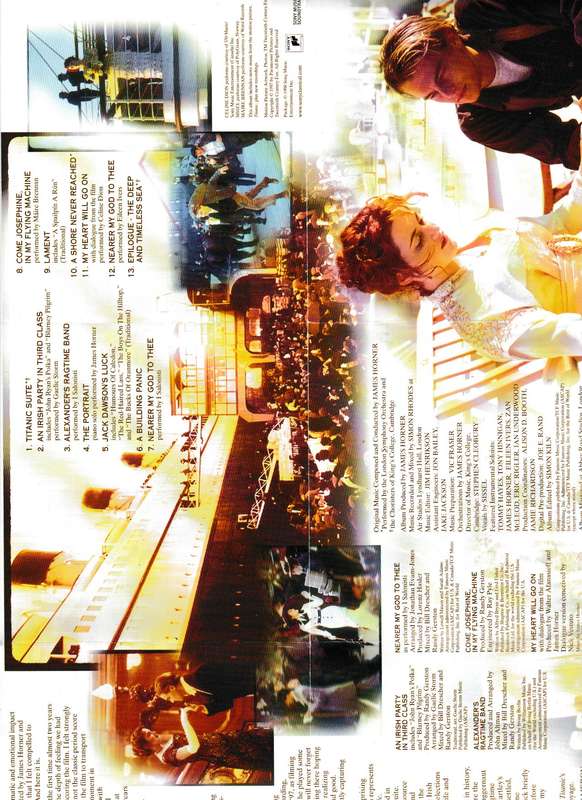 BACK TO TITANIC CD