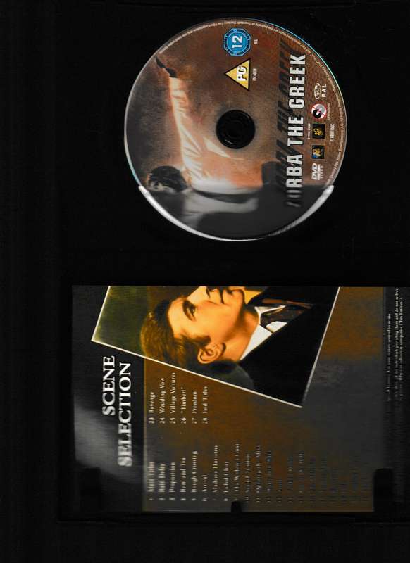 ZORBA THE GREEK DVD