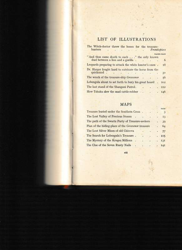 THE SEVEN LOST TRAILS OF AFRICA 1 ST ED. 1930