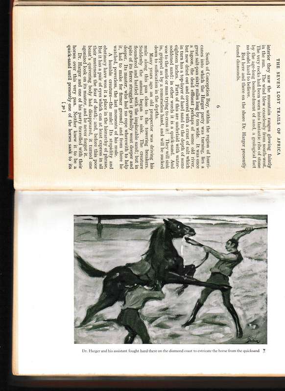 THE SEVEN LOST TRAILS OF AFRICA 1 ST ED. 1930