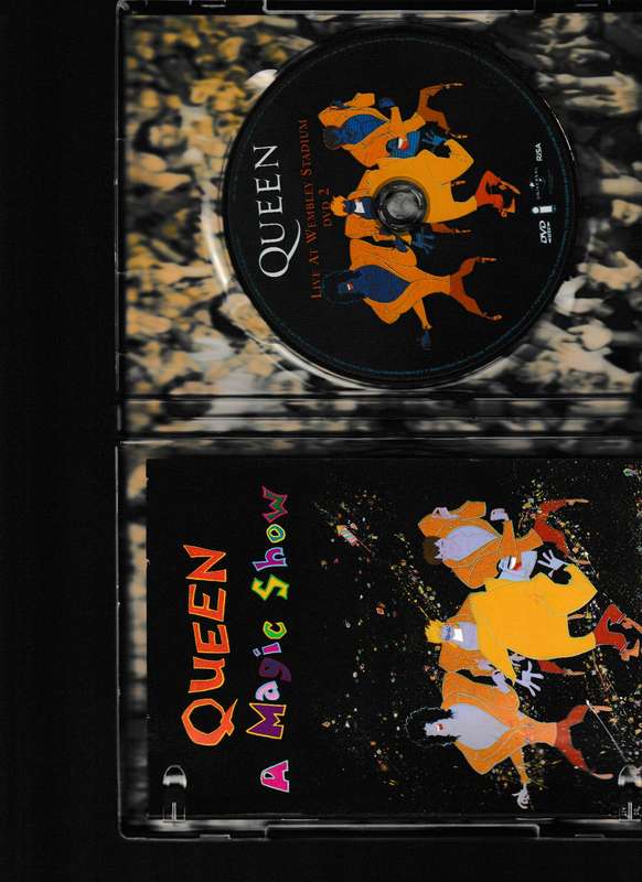 QUEEN, LIVE AT WEMBLEY STADIUM 25th ANNIVERSARY EDITION 2 DVD SET