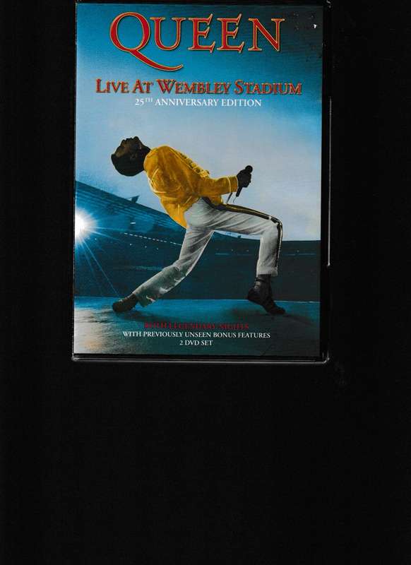 QUEEN, LIVE AT WEMBLEY STADIUM 25th ANNIVERSARY EDITION 2 DVD SET
