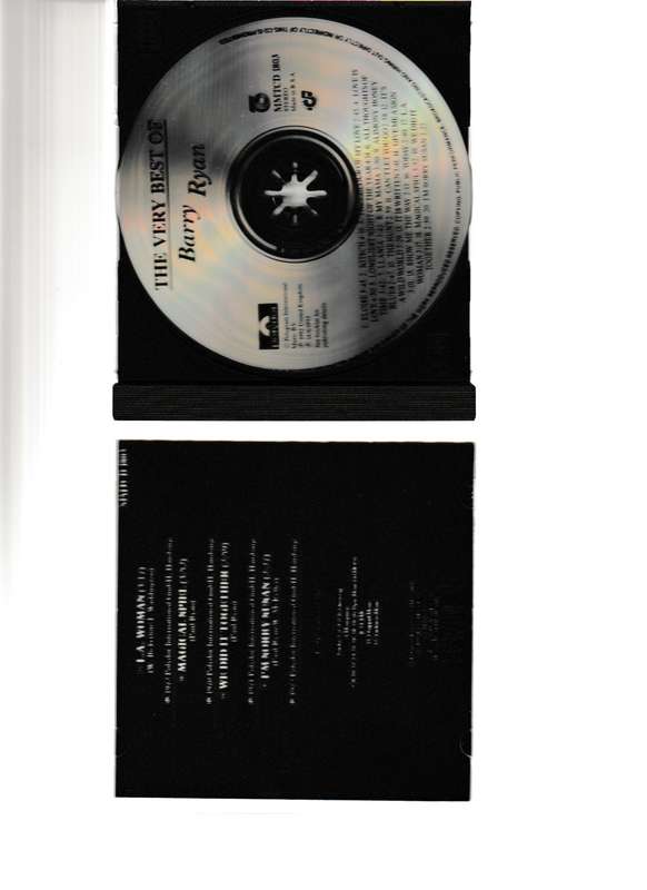 THE VERY BEST OF BARRY RYAN CD