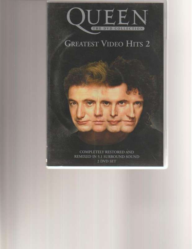 QUEEN THE DVD COLLECTION, GREATEST VIDEO HITS 2, 2 DVD SET WITH BOOKLET