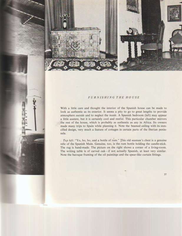 SPANISH HOUSES OF SOUTH AFRICA by HEIN WICHT