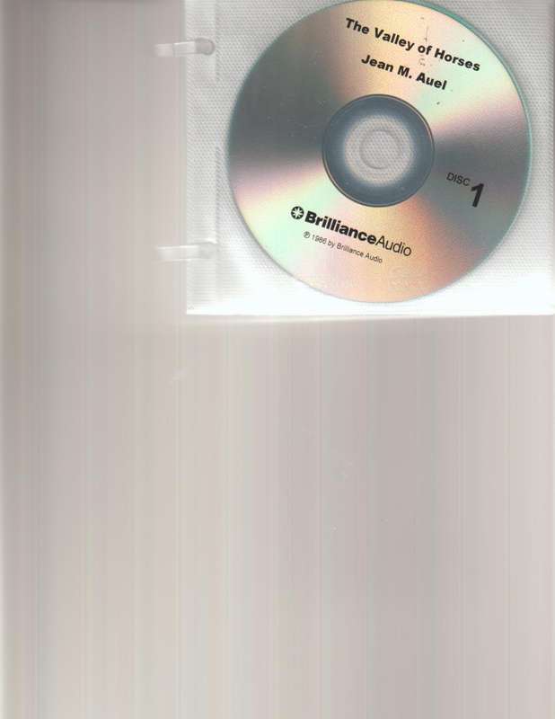 THE VALLEY OF HORSES by JEAN M. AUEL AUDIO BOOK 20 CD'S