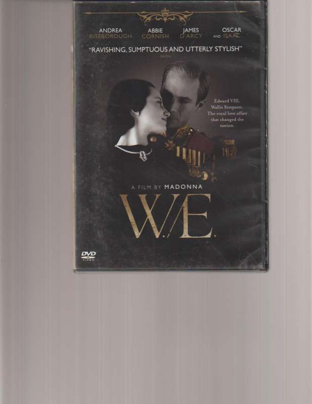 W.E, A FILM BY MADONNA DVD