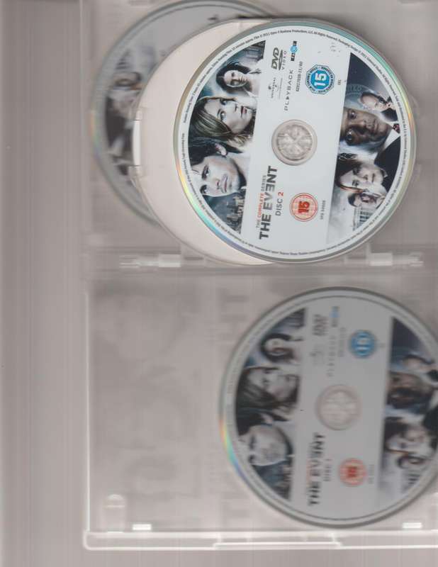THE EVENT, THE COMPLETE SERIES 6 DVD'S